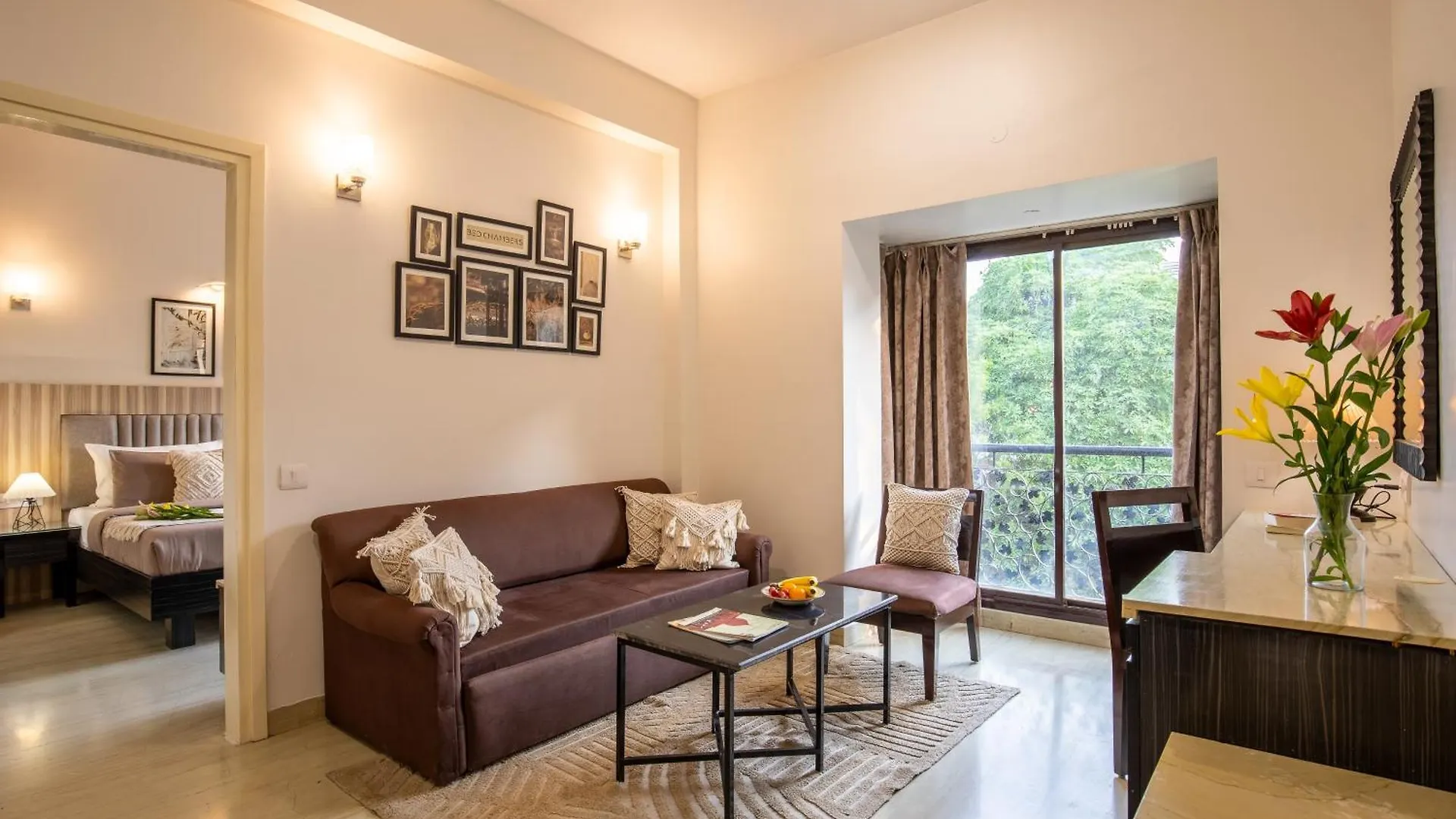 아파트 Bedchambers Serviced Apartments, Cyberpark 구르가온