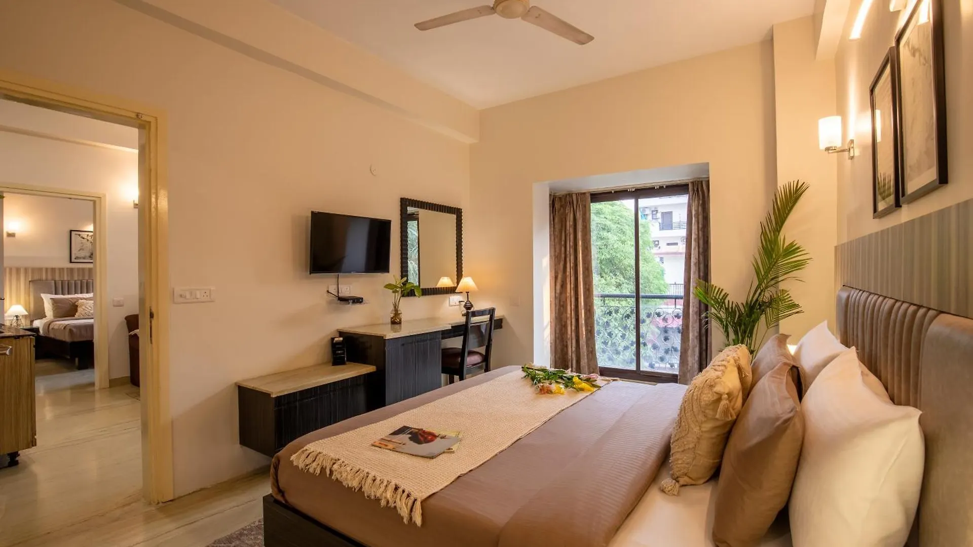 Bedchambers Serviced Apartments, Cyberpark Γκουργκάον Διαμέρισμα